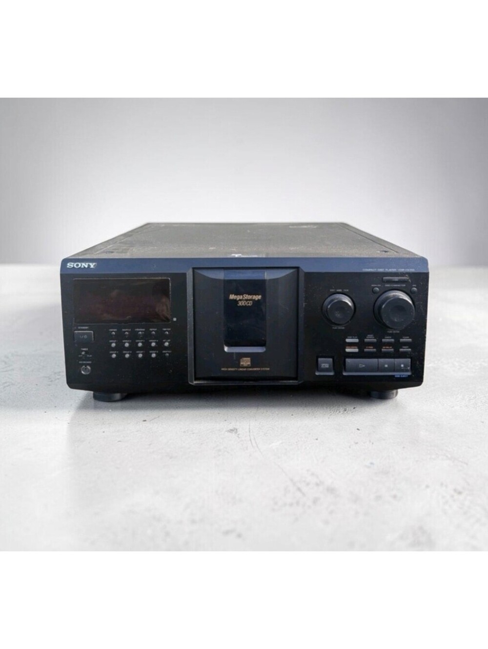 Sony CDP-CX355 MegaStorage 300 CD Changer Player - Tested Working No remote